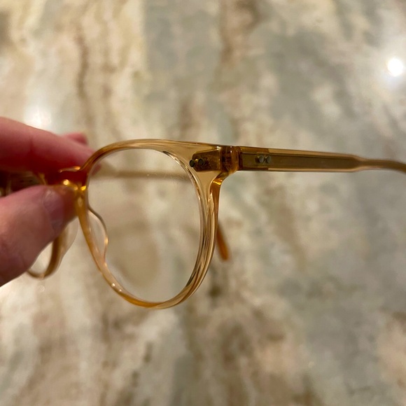 Exceptional Garrett Leight glasses frame, model WINWARD in amber, Jaguar case - Picture 3 of 9